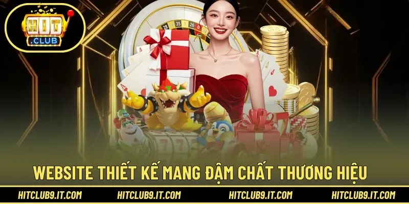 Website thiết kế mang đậm chất thương hiệu
