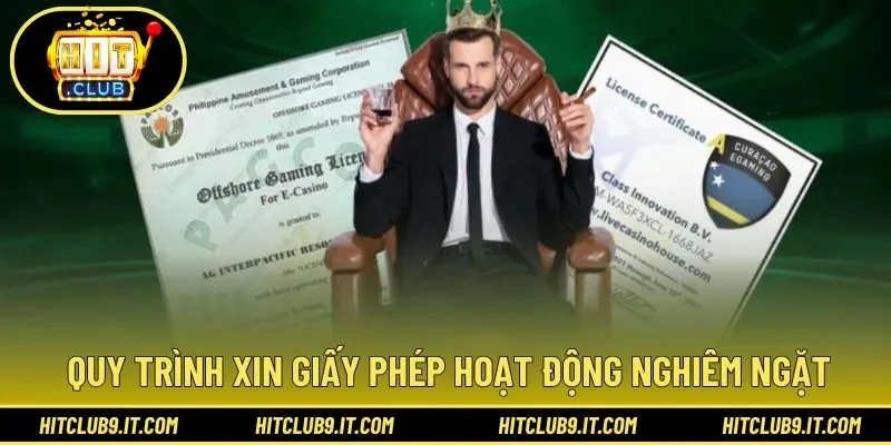 Quy trình cấp phép đảm bảo an toàn trong hoạt động nhà cái